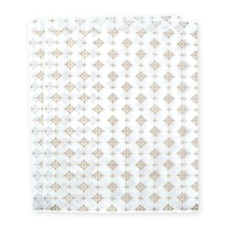 10" x 14" Fleur De Lys Gold Paper Sweet Party Bags