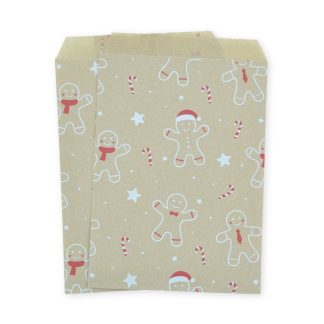 5" x 7" Gingerbread Paper Sweet Party Bags