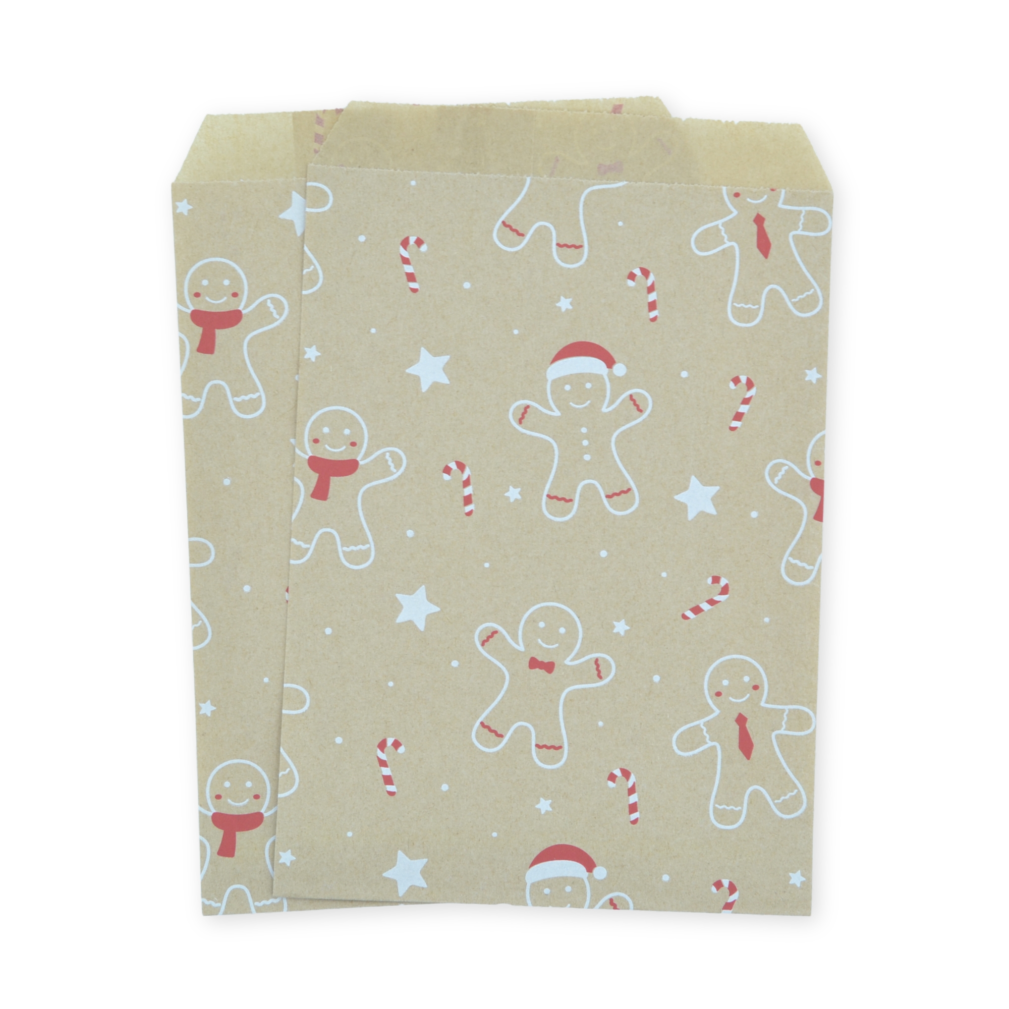 5" x 7" Gingerbread Paper Sweet Party Bags