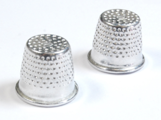 Silver Metal Thimbles