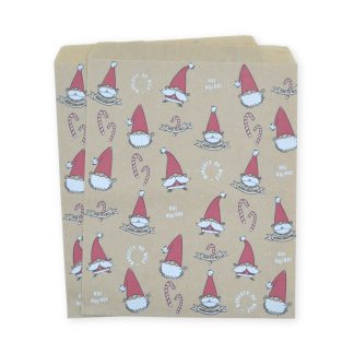 7" x 9" Smiling Santa Paper Sweet Party Bags