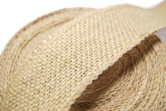 Wire Edge Hessian Ribbon 15mm - Florist Accessories