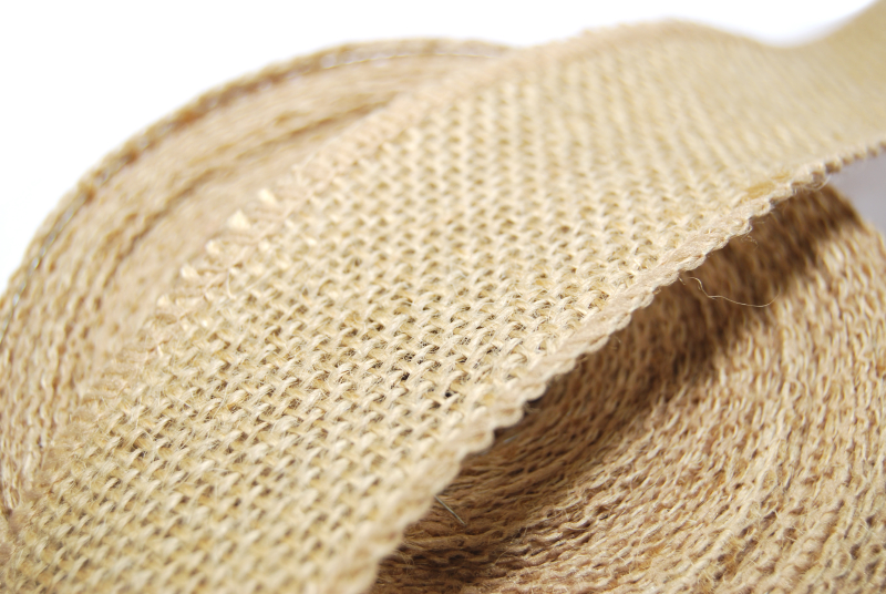 Wire Edge Hessian Ribbon 15mm - Florist Accessories
