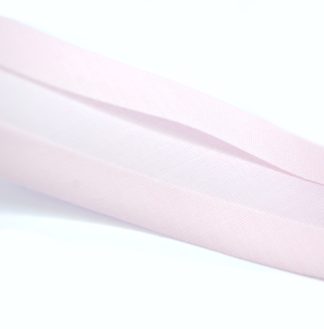 Bias Binding/Tape - 25mm Polycotton - Baby Pink