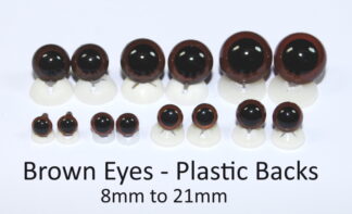 Brown Eyes Plastic Backs