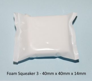 Foam Squeakers 40mm x 40mm x 14mm - Size 3
