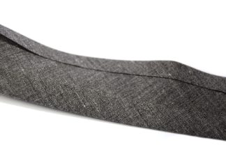 Bias Binding/Tape - 25mm Polycotton - School Grey