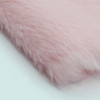 Light Pink Wolf Luxury Fur