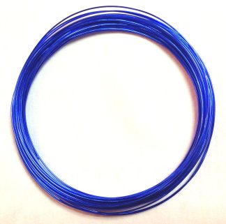 Pack of 1 - Royal Blue 0.8mm x 10m Aluminium Wire