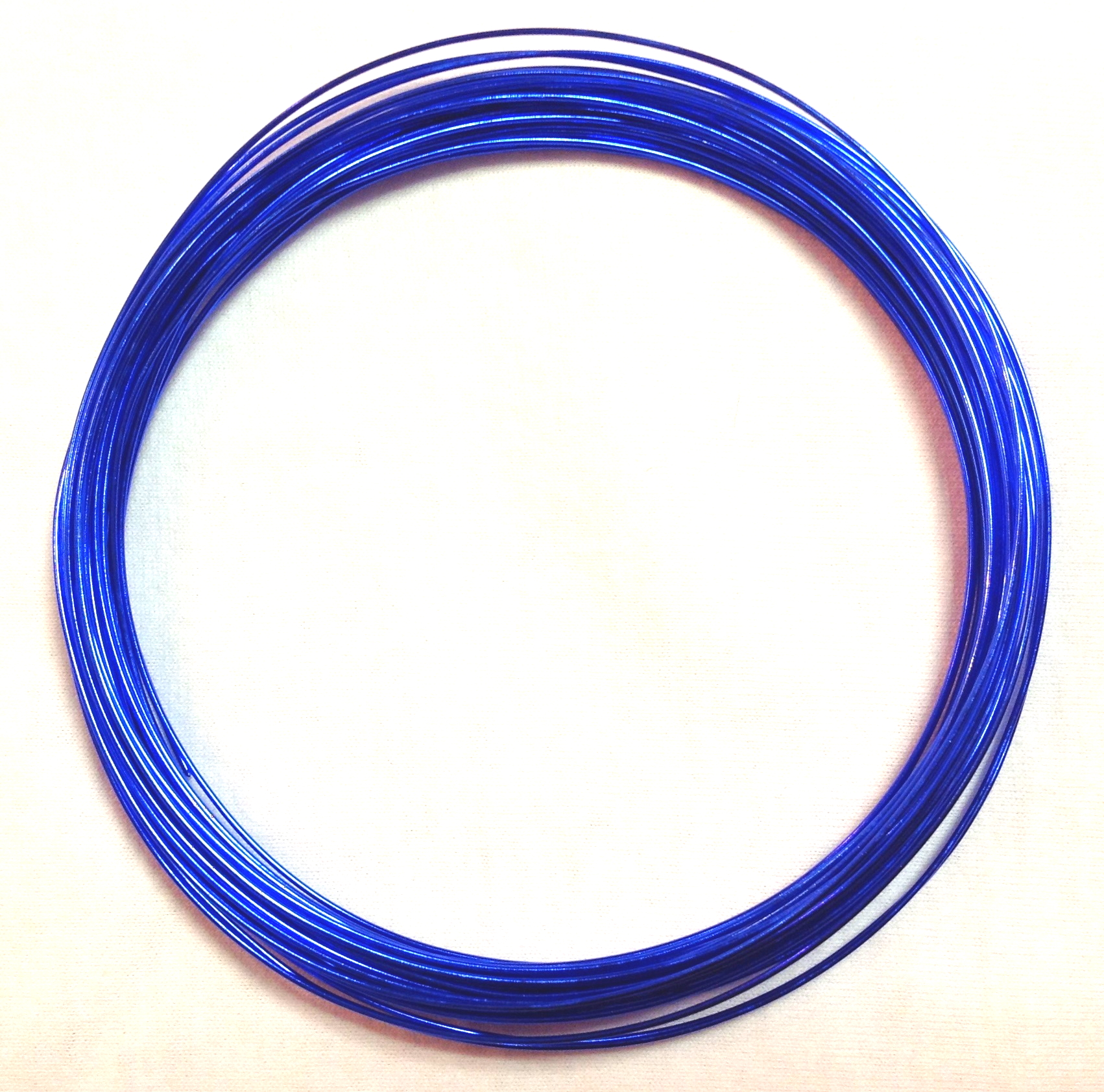 Pack of 1 - Royal Blue 0.8mm x 10m Aluminium Wire