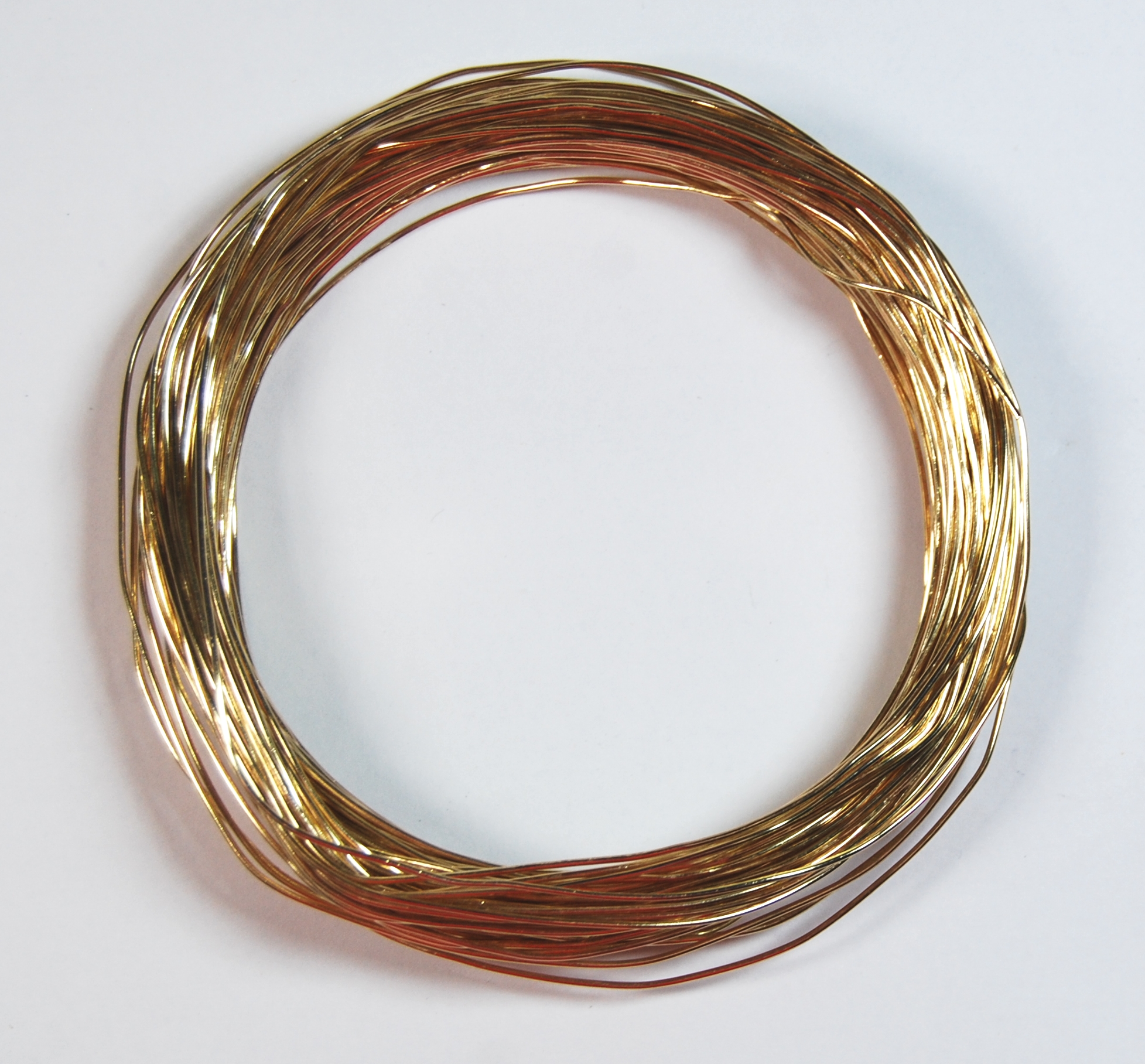 Pack of 1 - Dark Gold 0.8mm x 20m Aluminium Wire