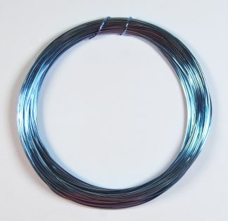 Pack of 1 - Light Steel Blue 0.8mm x 20m Aluminium Wire