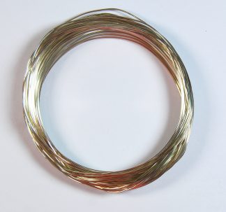 Pack of 1 - Light Gold 0.8mm x 20m Aluminium Wire