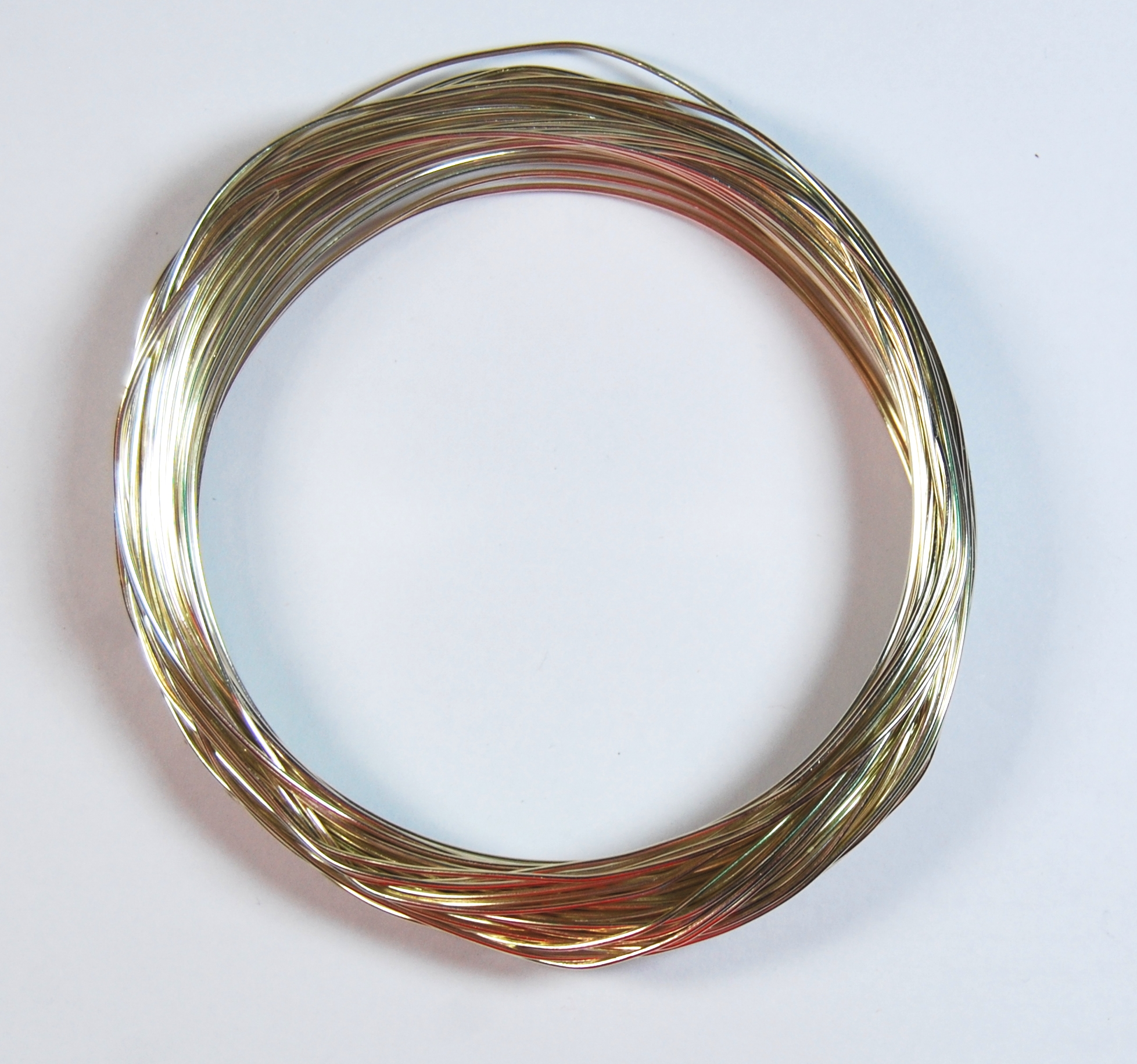 Pack of 1 - Light Gold 0.8mm x 20m Aluminium Wire