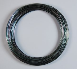 Pack of 1 - Dark Grey 1.0mm x 20m Aluminium Wire