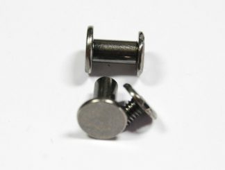 10mm Gun Metal Chicago Screws