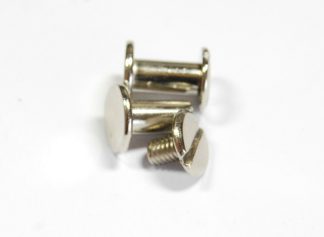 10mm Silver Chicago Screws