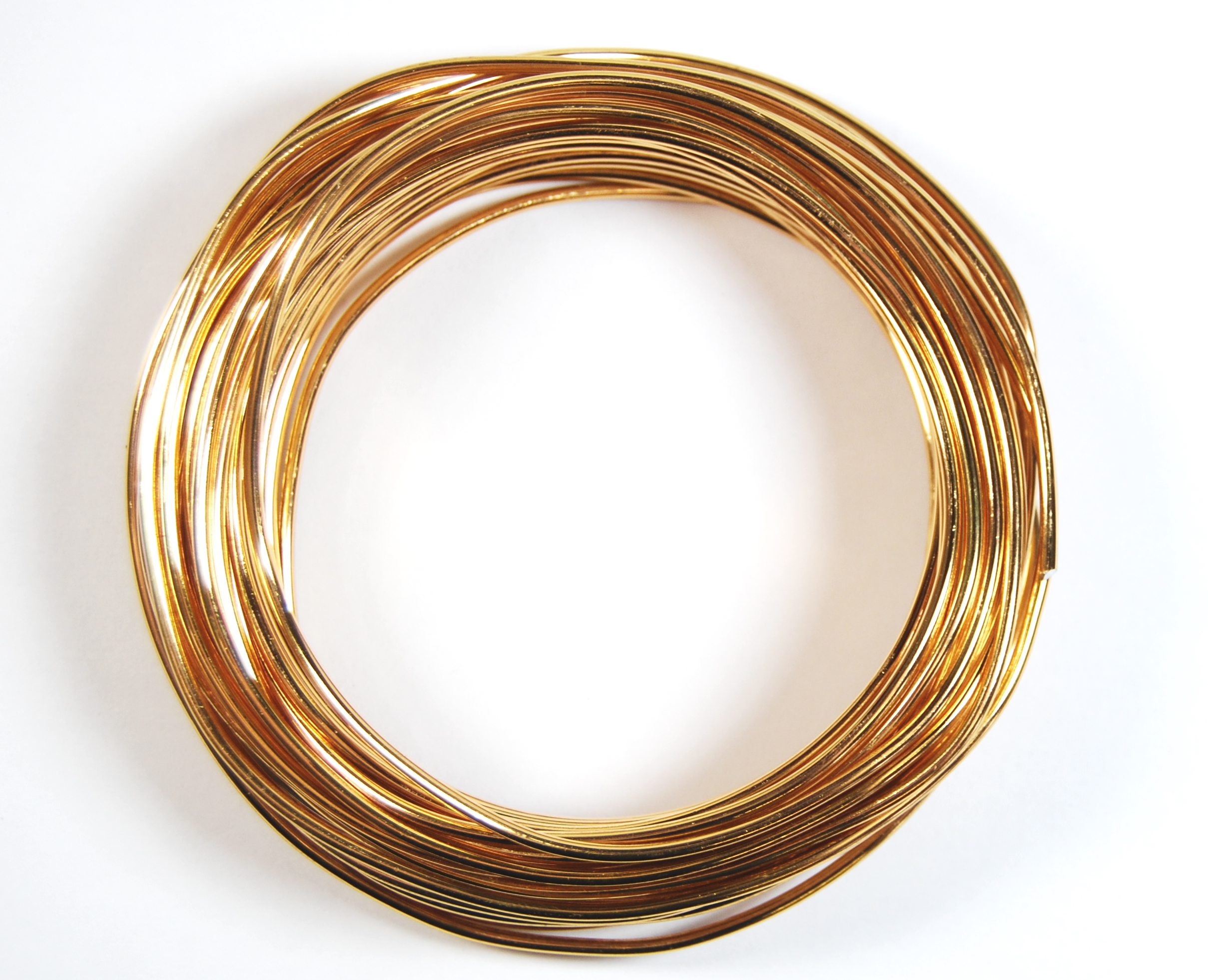 Pack of 1 - Dark Gold 2mm x 10m Aluminium Wire