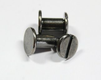 8mm Gun Metal Chicago Screws