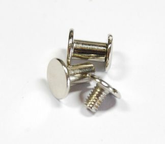 8mm Silver Chicago Screws