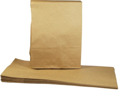 Brown 6 x 12 inch Kraft Block Bottom Paper Bags celloexpress