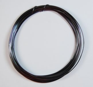 Pack of 1 - Dark Grey 0.8mm x 10m Aluminium Wire