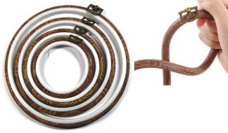 Flexi Plastic Embroidery Hoops