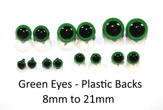 Green Eyes Plastic Backs