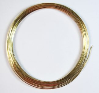 Pack of 1 - Light Gold 0.8mm x 10m Aluminium Wire