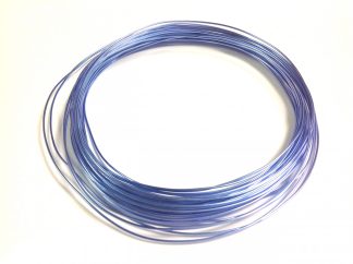 Pack of 1 - Light Steel Blue 0.8mm x 10m Aluminium Wire