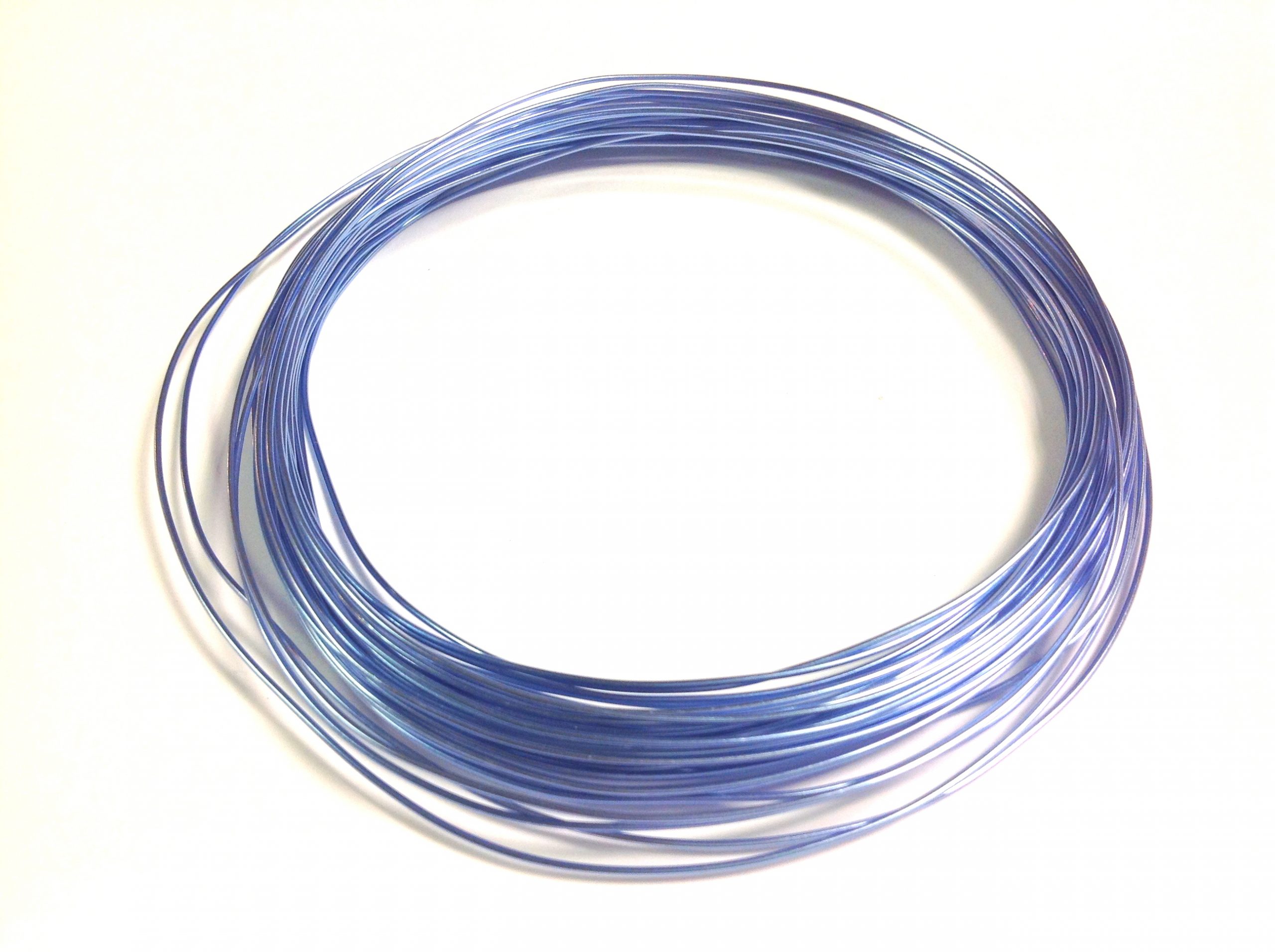 Pack of 1 - Light Steel Blue 0.8mm x 10m Aluminium Wire