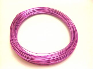 Pack of 1 - Lilac 0.8mm x 10m Aluminium Wire