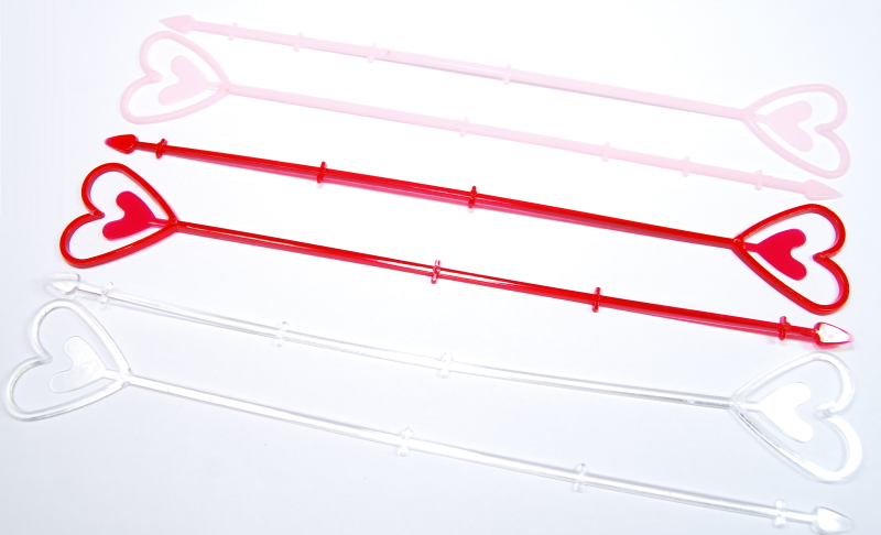 Mixed Heart Florist Card Holders celloexpress