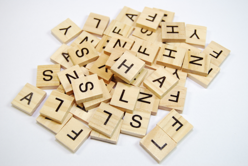 Scrabble Tiles Wooden CelloExpress