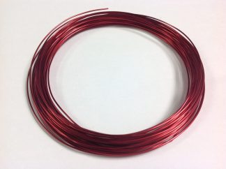 Pack of 1 - Red 0.8mm x 10m Aluminium Wire