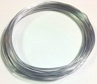 Pack of 1 - Silver 0.8mm x 10m Aluminium Wire