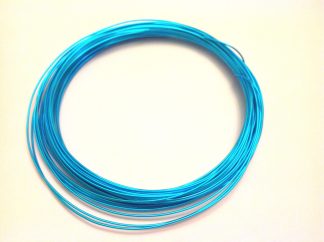 Pack of 1 - Sky Blue 0.8mm x 10m Aluminium Wire