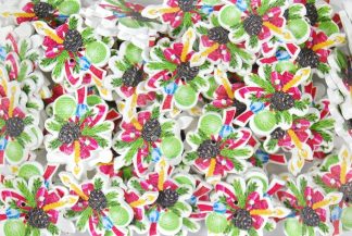 Christmas Wooden Buttons - Christmas Decorations Type 1