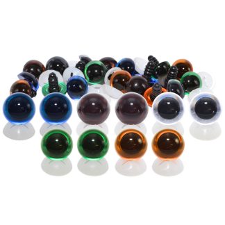 Transparent Mixed Eyes Plastic Backs