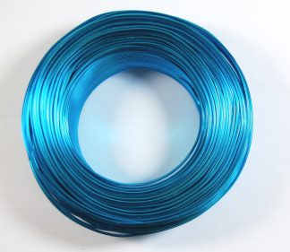 Pack of 1 - Deep Sky Blue 1.5mm x 100m Aluminium Wire