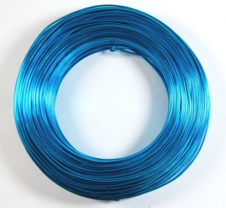 Pack of 1 - Dodger Blue 1.5mm x 100m Aluminium Wire