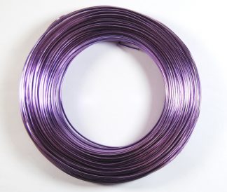 Pack of 1 - Lilac 1.5mm x 100m Aluminium Wire