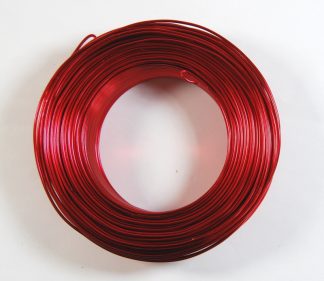 Pack of 1 - Red 1.5mm x 100m Aluminium Wire