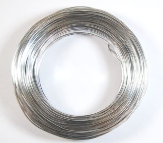 Pack of 1 - Silver 1.5mm x 100m Aluminium Wire