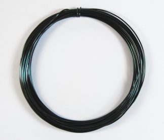 Pack of 1 - Black 1.0mm x 10m Aluminium Wire
