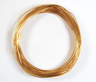 Pack of 1 - Dark Gold 1.0mm x 10m Aluminium Wire
