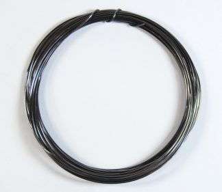 Pack of 1 - Dark Grey 1.0mm x 10m Aluminium Wire