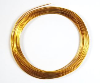 Pack of 1 - Golden Rod 1.0mm x 10m Aluminium Wire