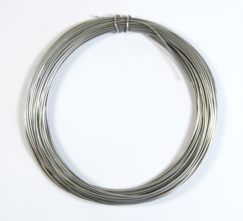 Pack of 1 Grey 1.0mm x 10m Aluminium Wire CelloExpress