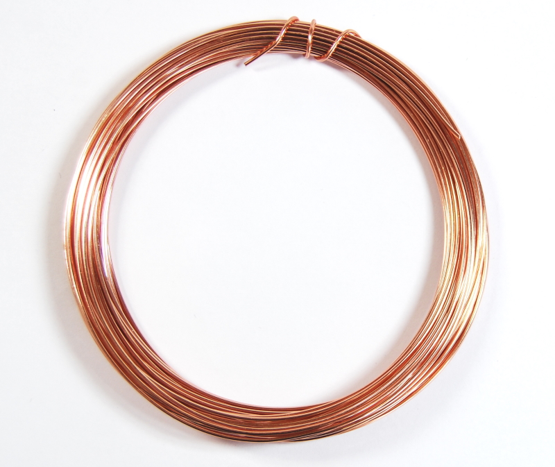 Pack of 1 Light Copper 1.0mm x 10m Aluminium Wire CelloExpress